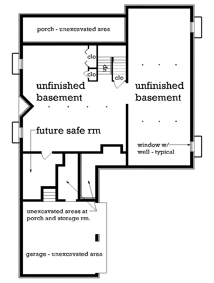 Optional Basement Foundation